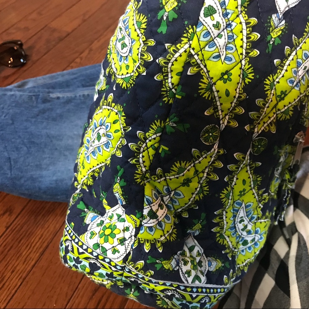 Multicolored Patterned Quilted Purse - image 6